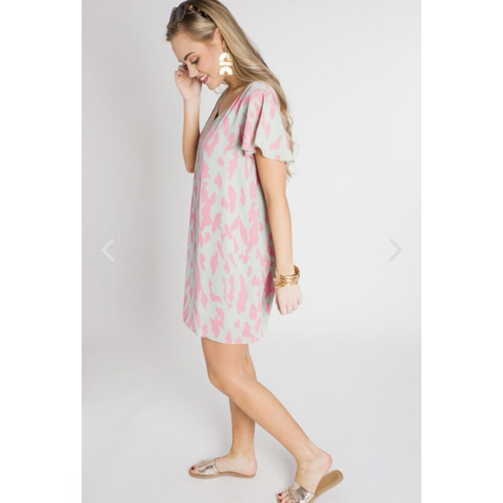 Buddy Love Ciara-4 Cactus Dress M Gray - Picture 8 of 11